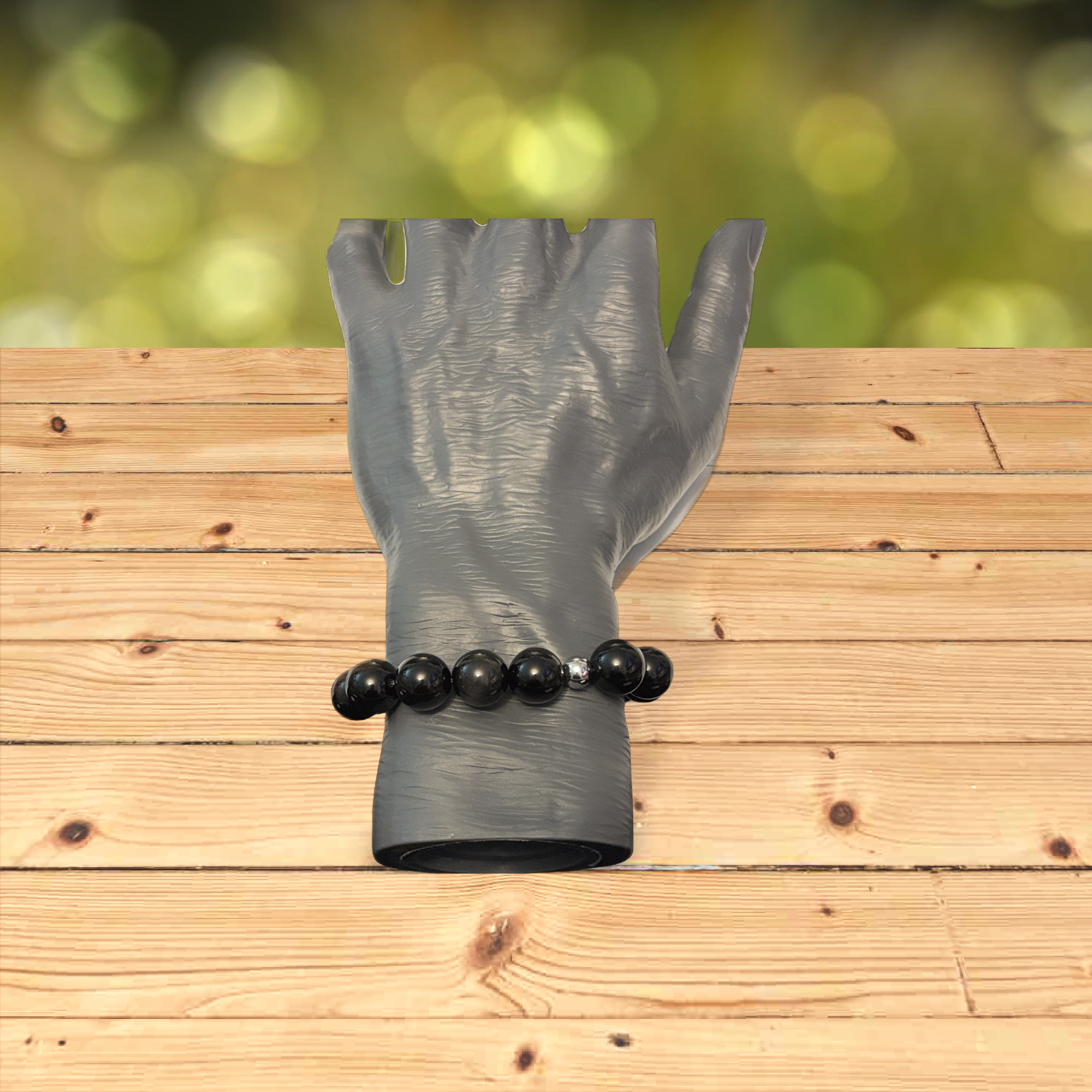 Black turmaline bracelet