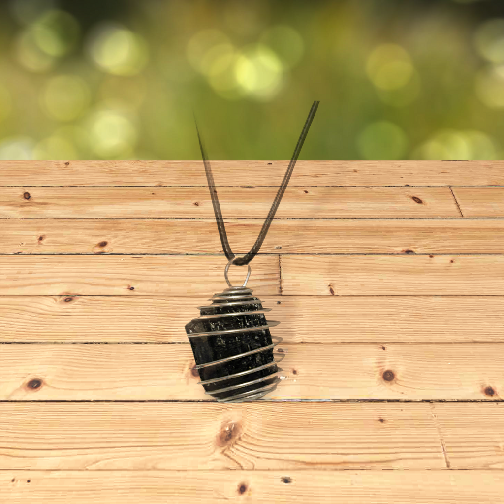 Black Turmaline crystal