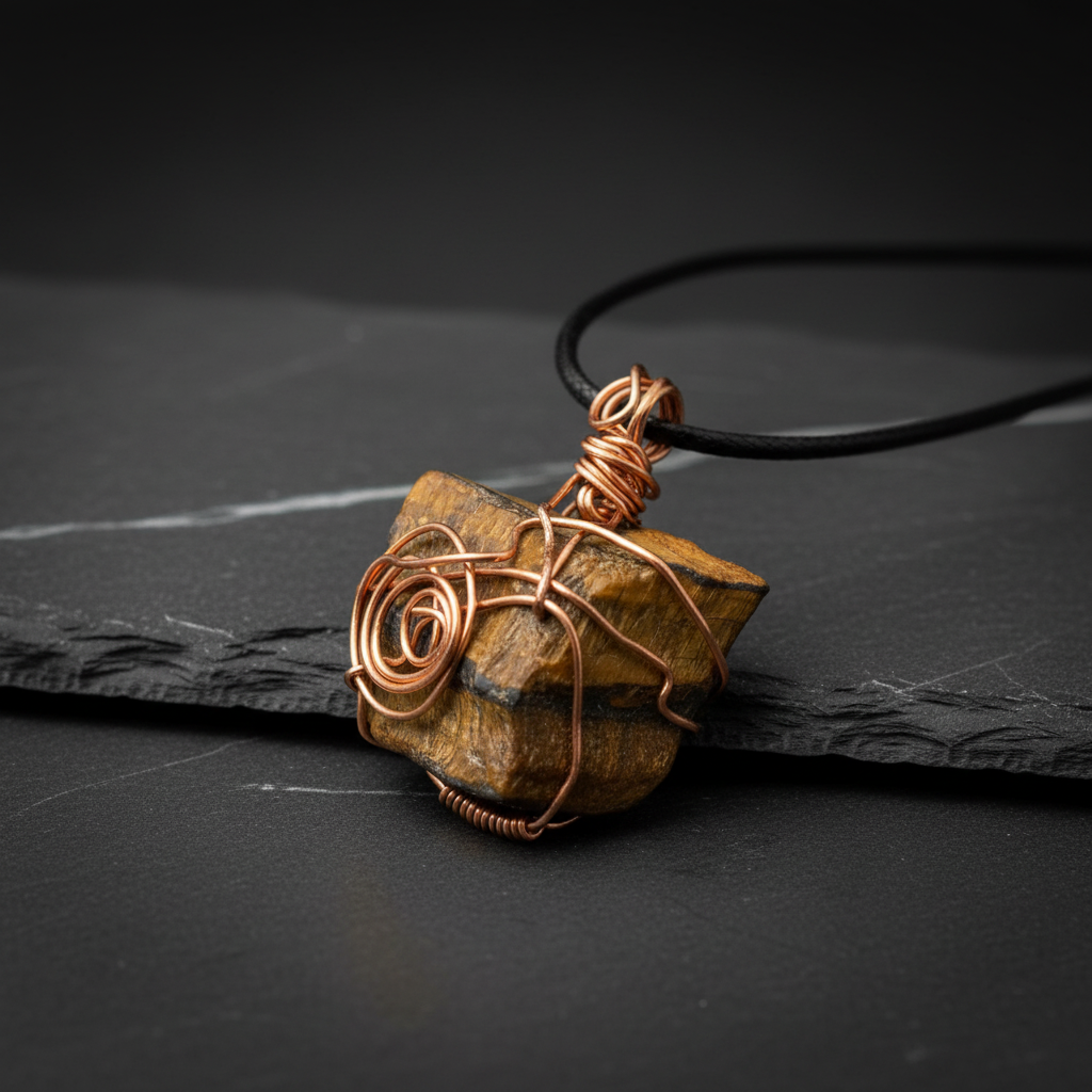 Yellow tigers eye crystal