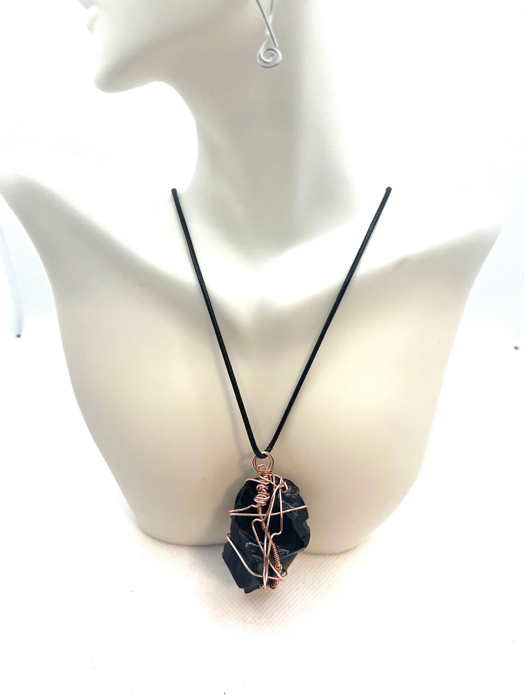 Crystal Black Tourmaline Necklace