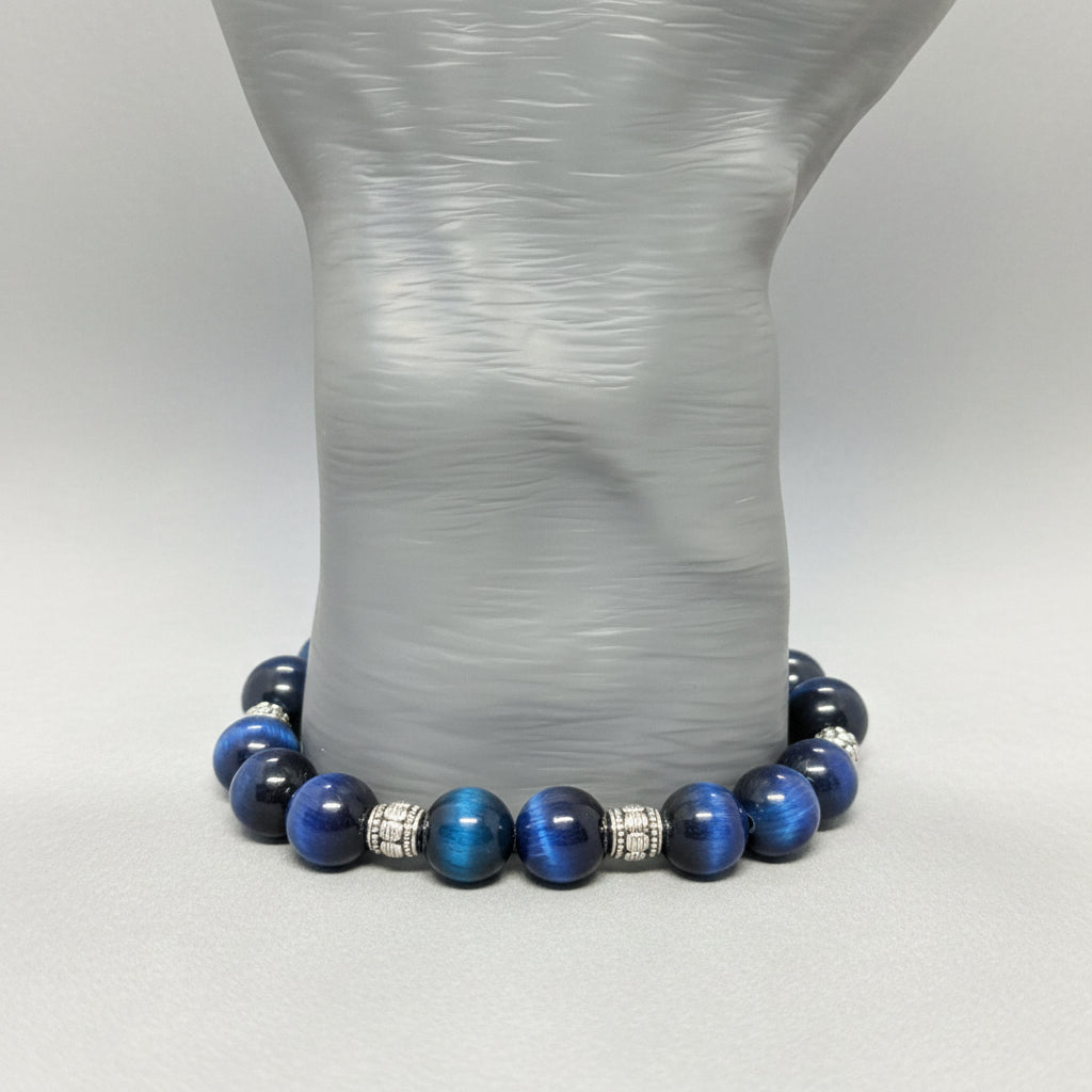 blue tiger's eye bracelet
