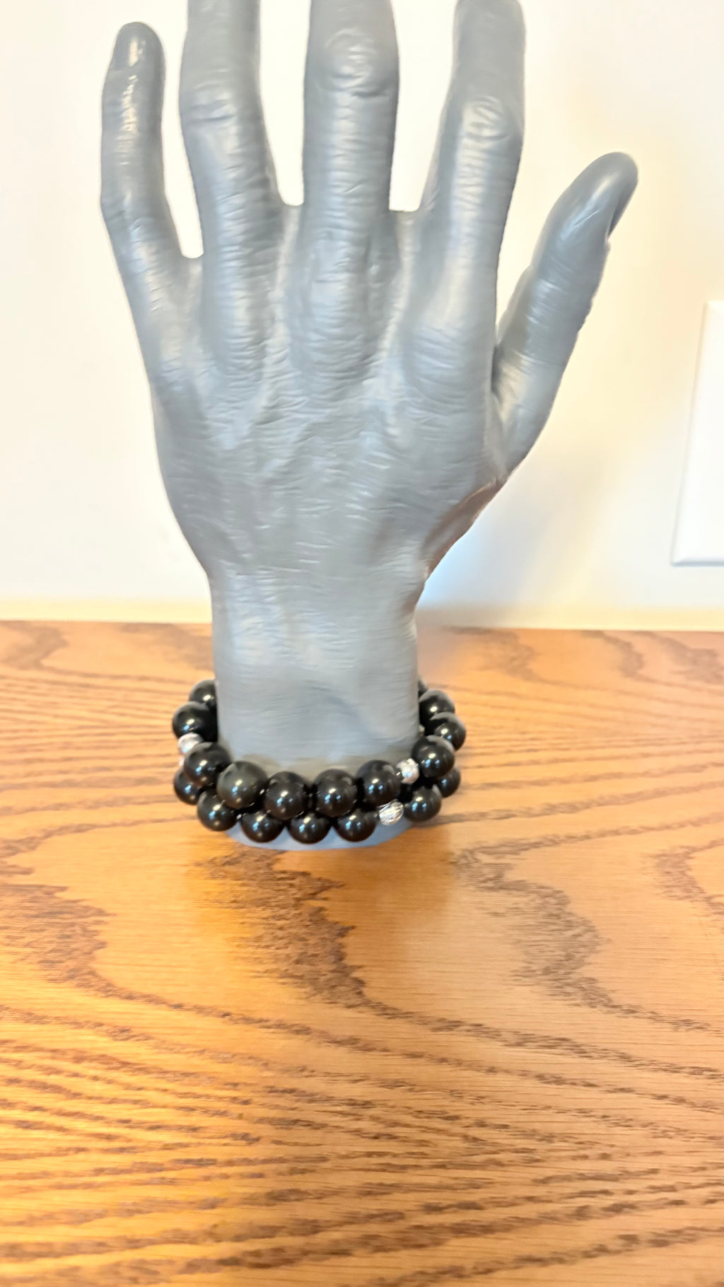 Agate Gemstone Beaded Bracelet