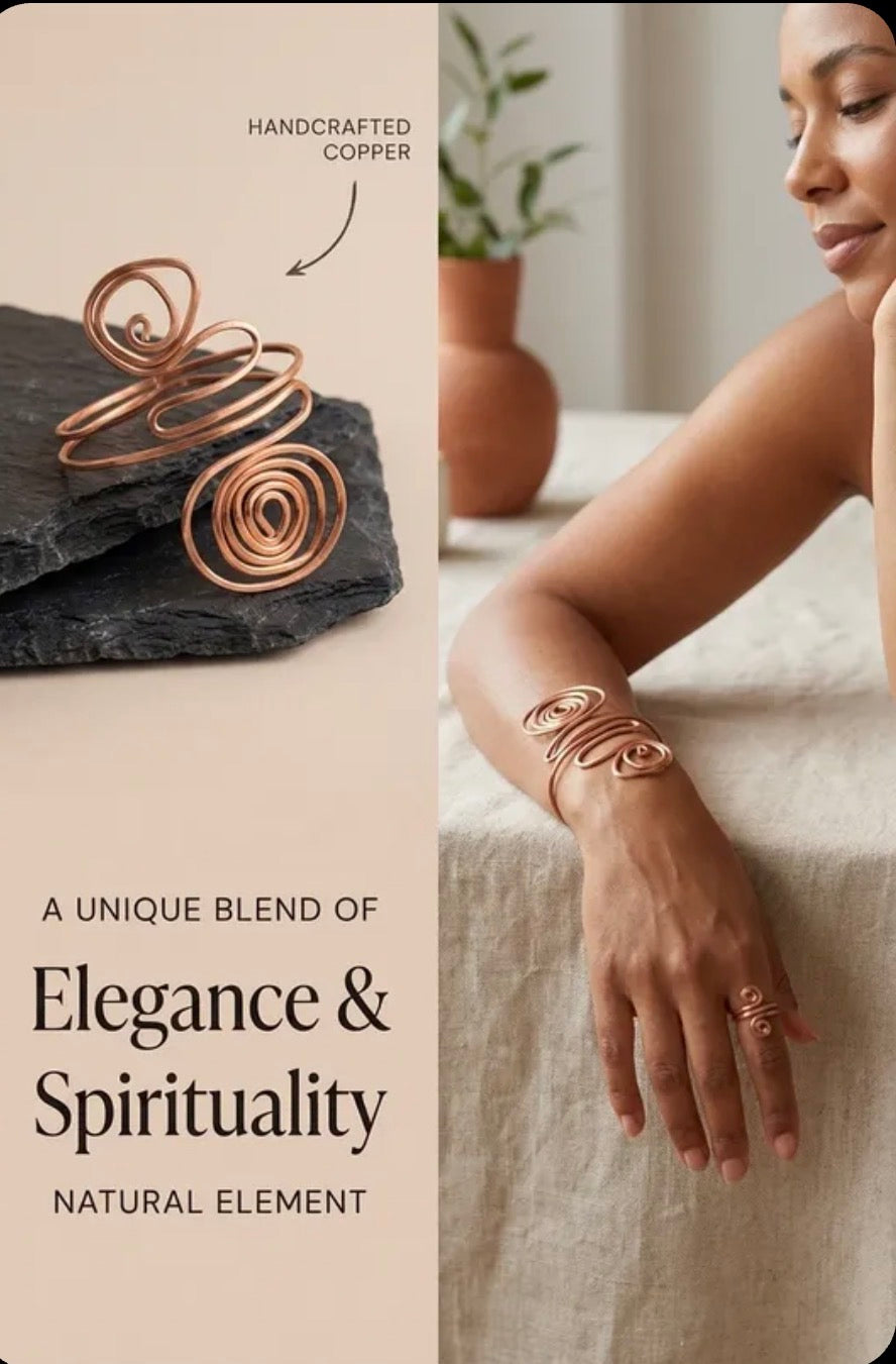 handmade copper bracelet
