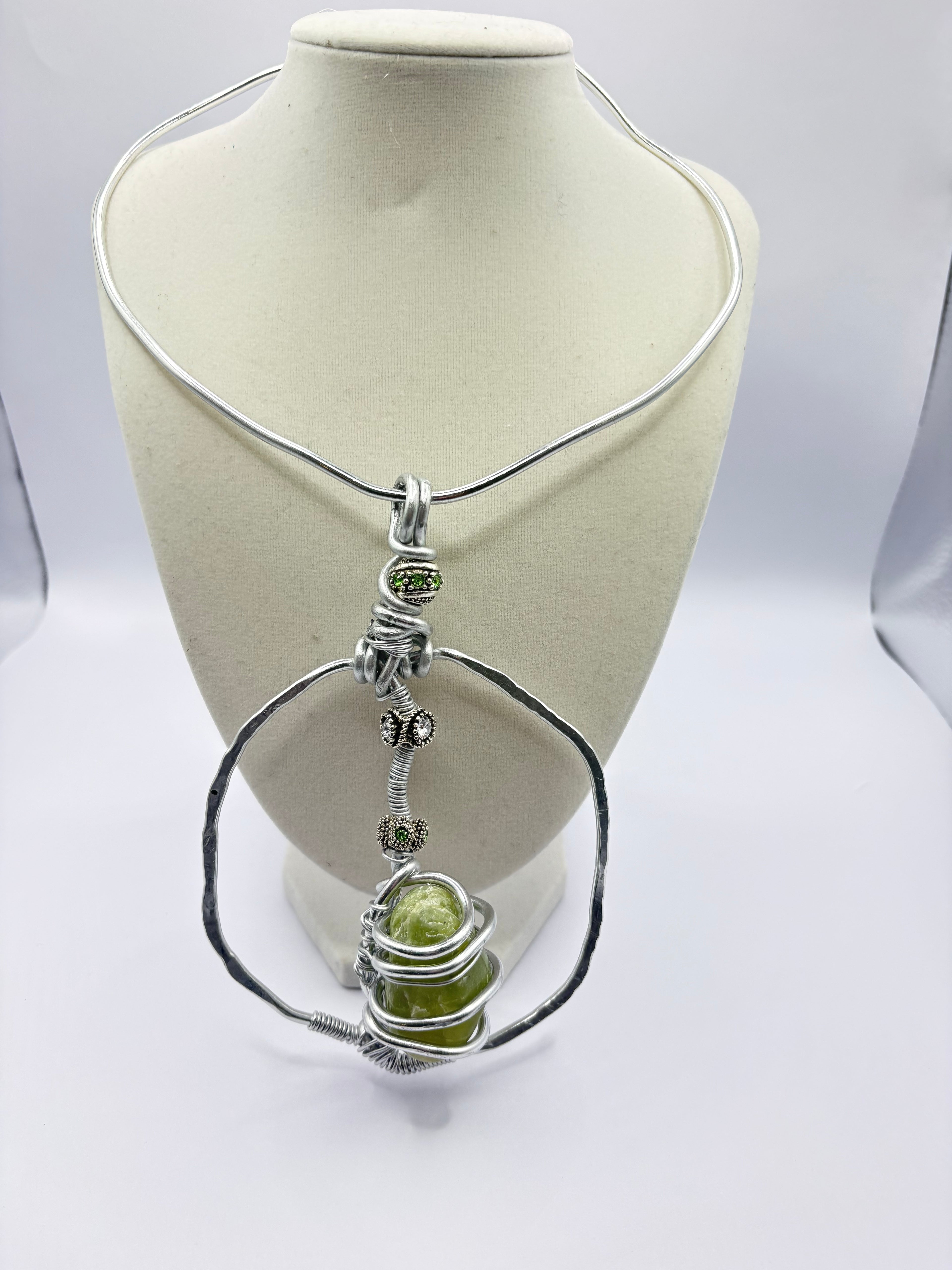 Handcrafted Wire Choker Necklace