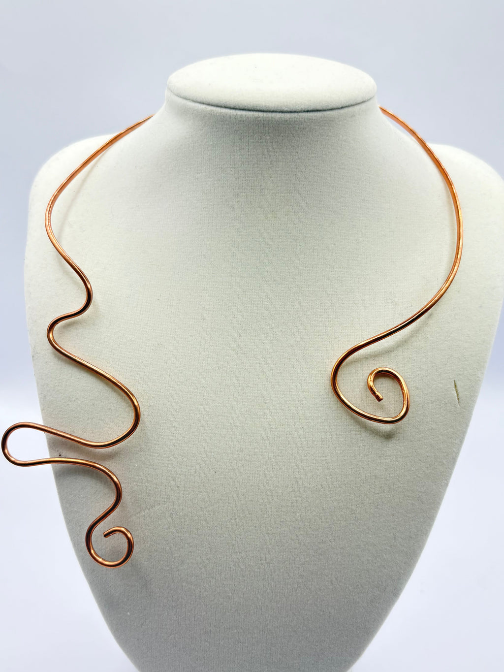 copper choker necklace