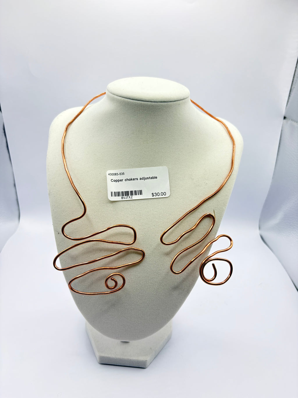Handcrafted Wire Choker Necklace