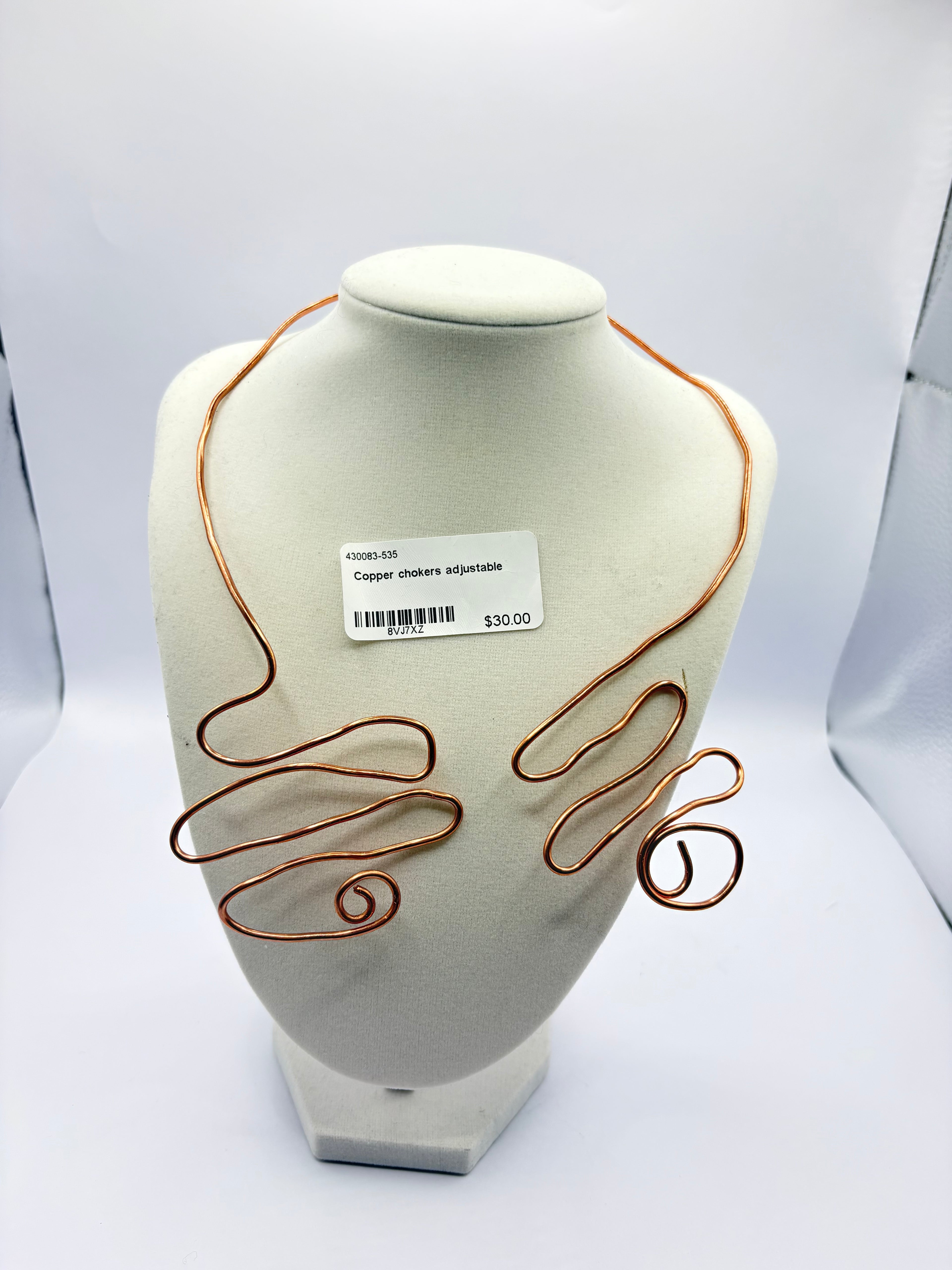 Handcrafted Wire Choker Necklace