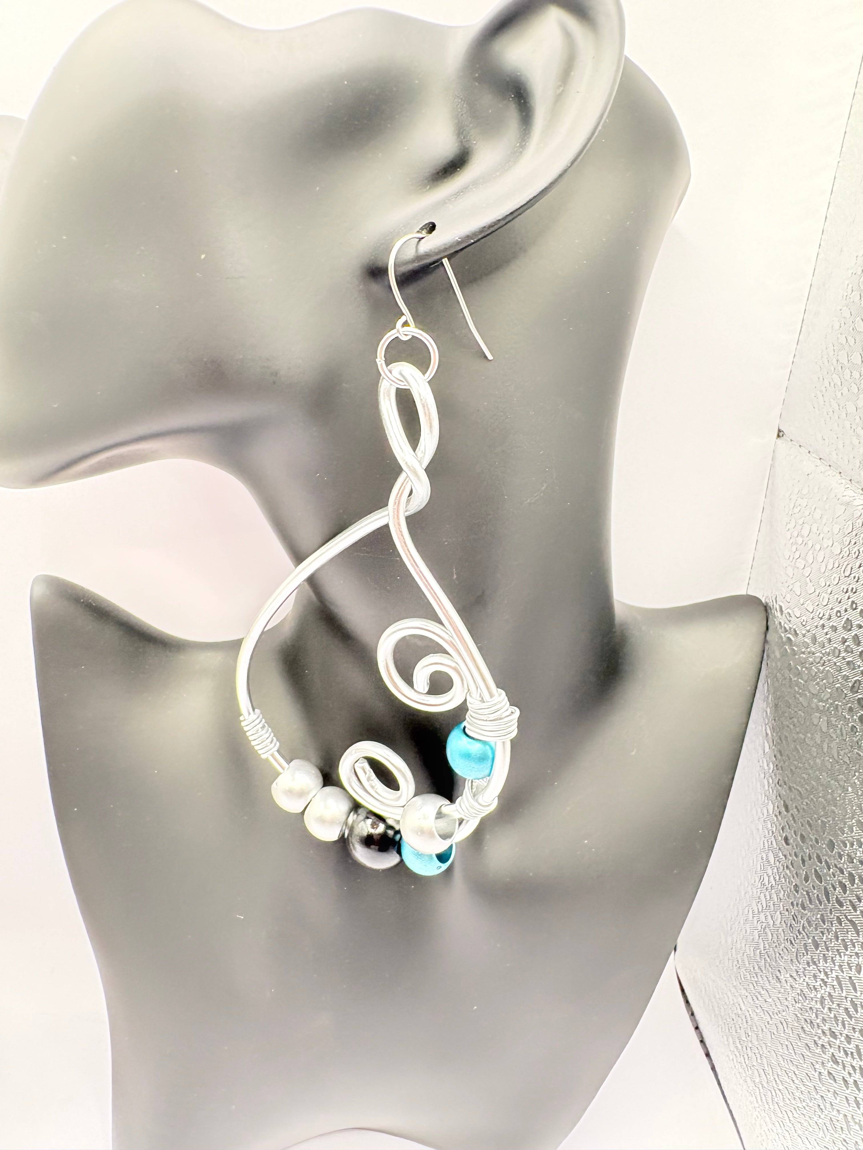Handcrafted Copper Wire Earring Collection