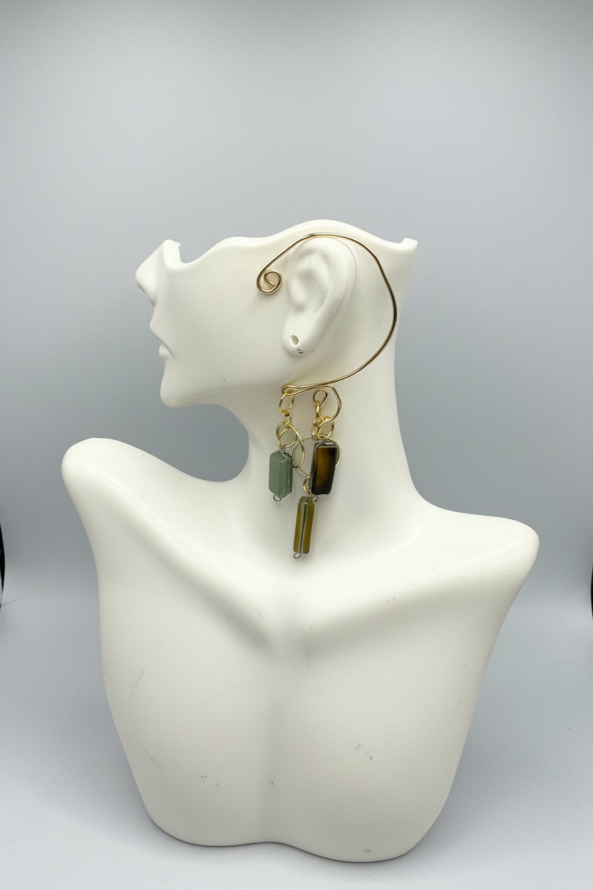 Adjustable Silver Wire Ear Cuff