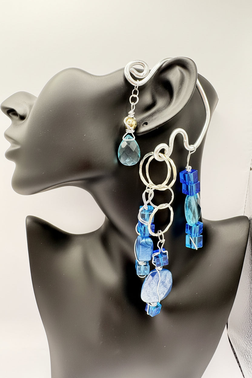 Adjustable Silver Wire Ear Cuff