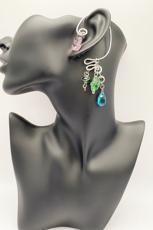 Adjustable Silver Wire Ear Cuff