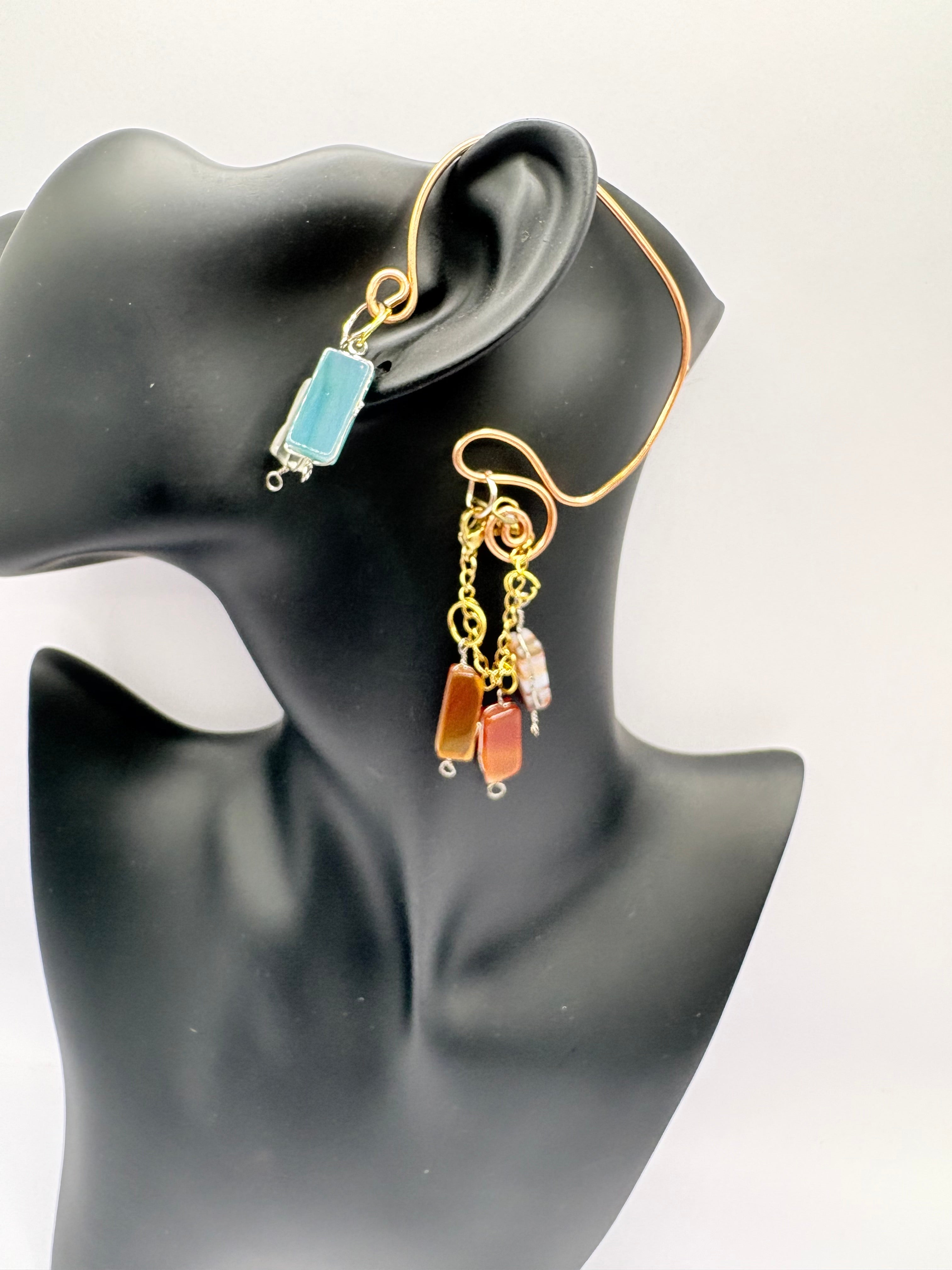 Adjustable Silver Wire Ear Cuff