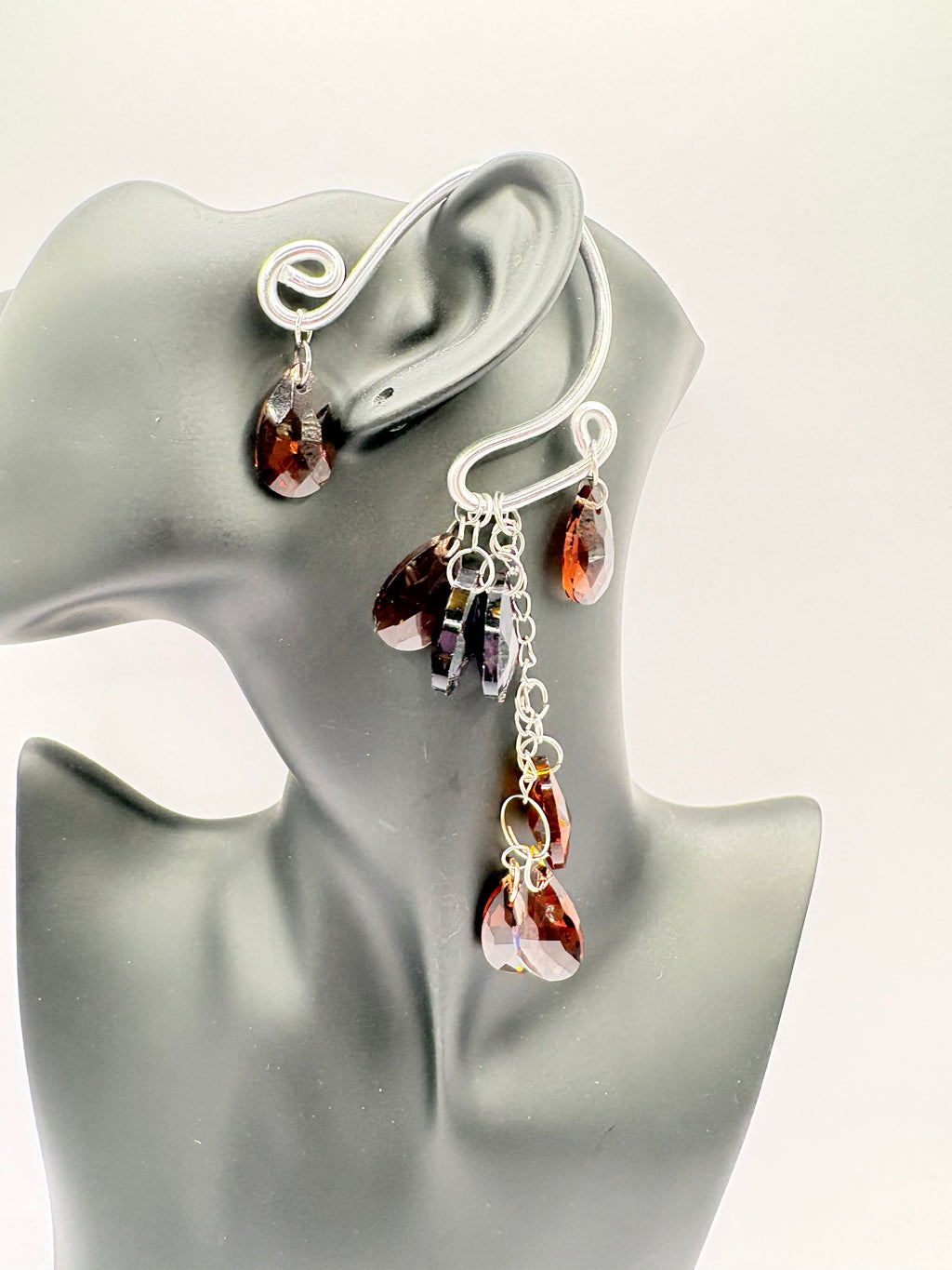 Adjustable Silver Wire Ear Cuff