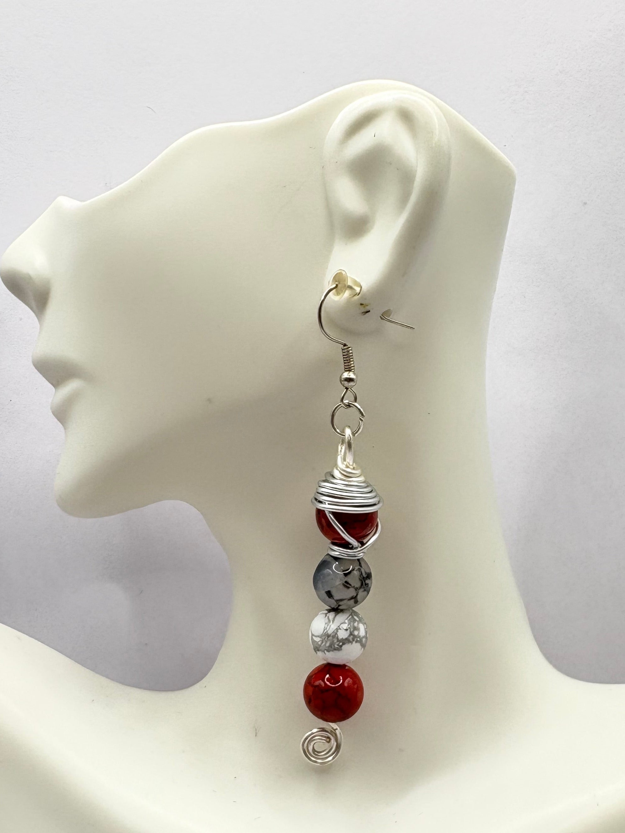 Beaded earring 