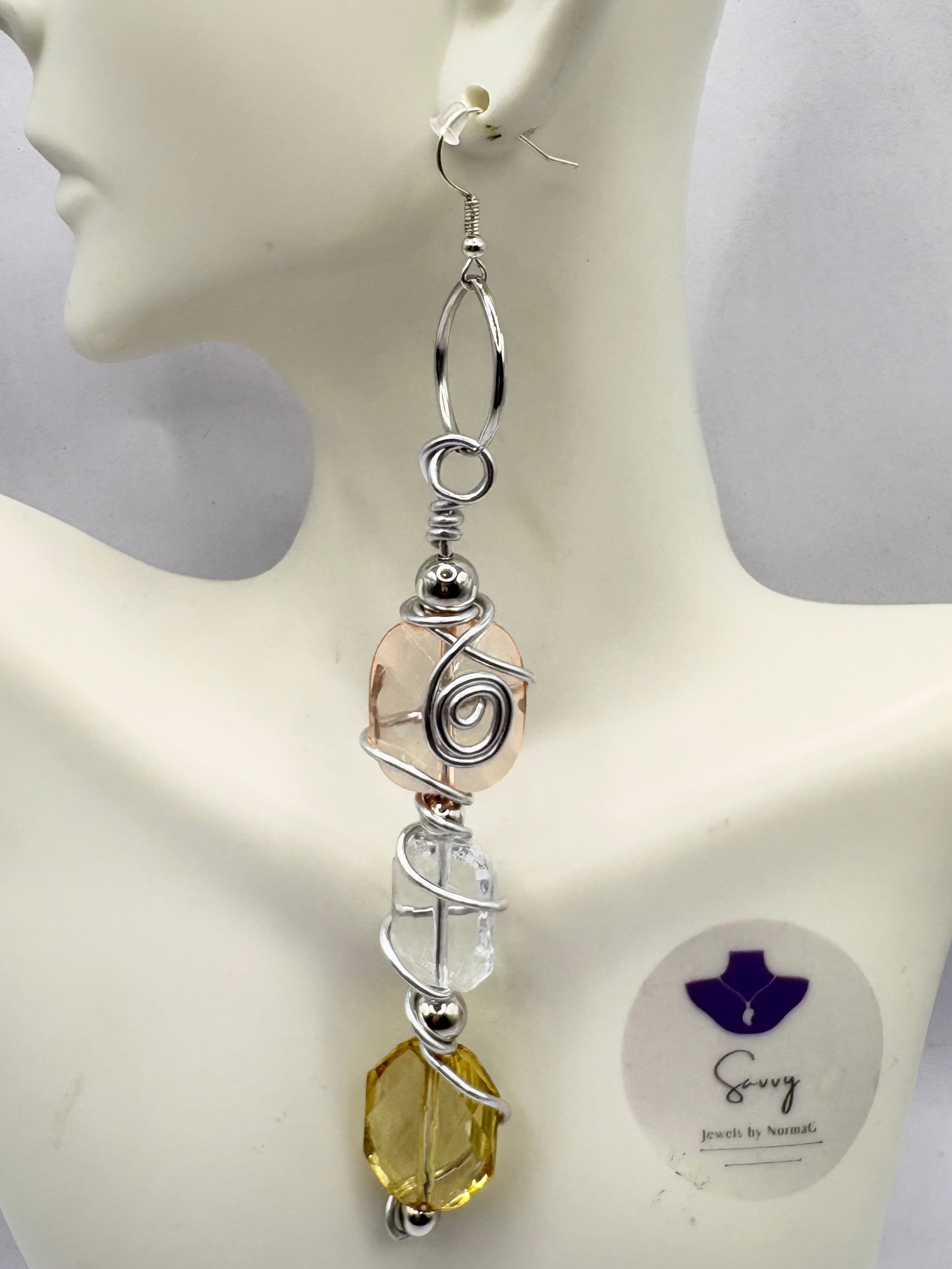 Beaded earrings