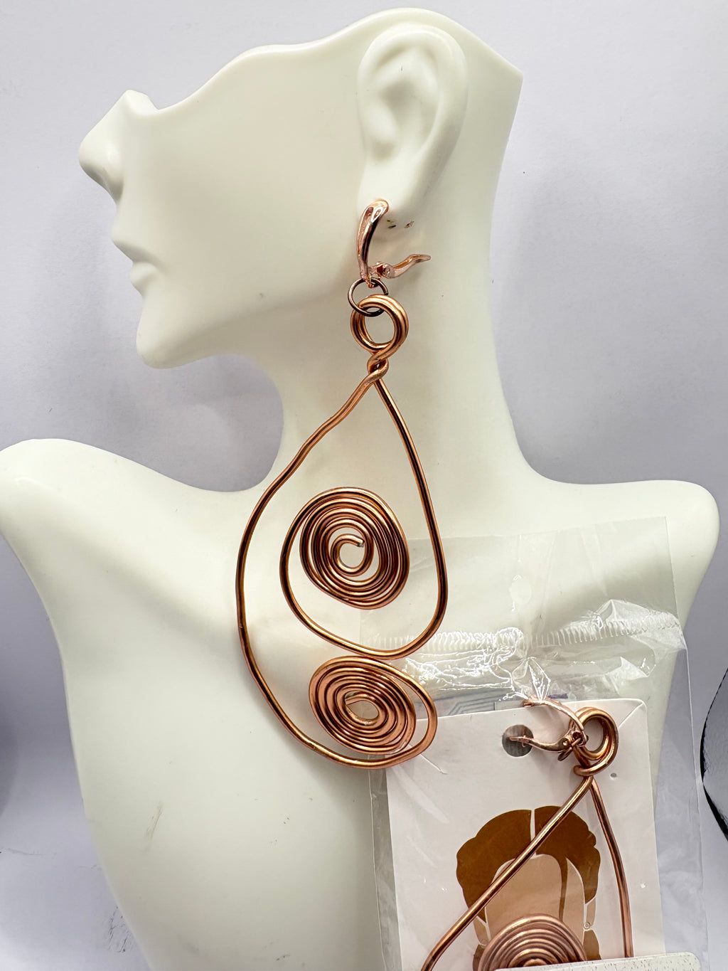 Handcrafted Wire Wrapped Statement Earrings