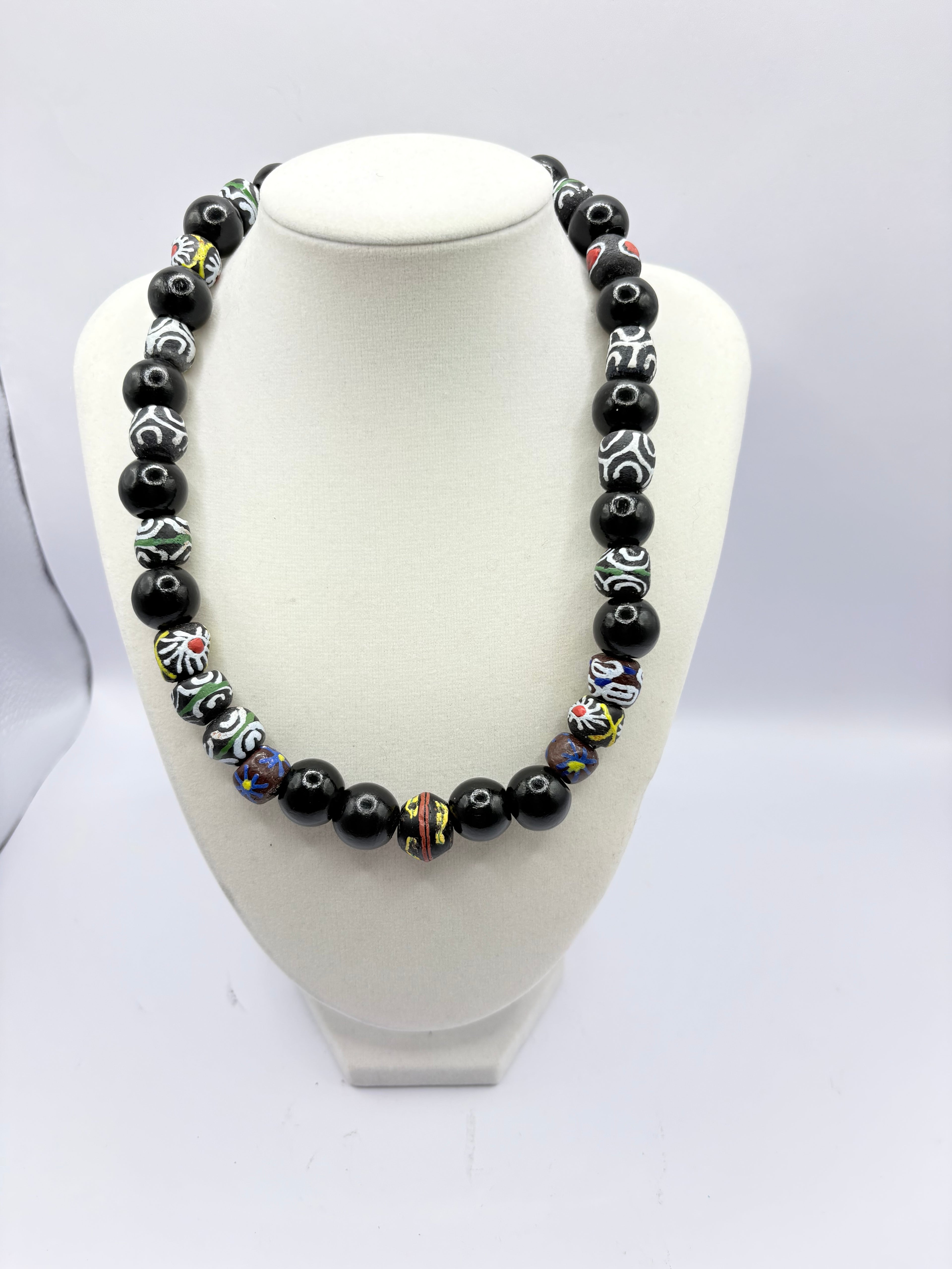 african bead necklace