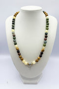 Natural gemstone necklace