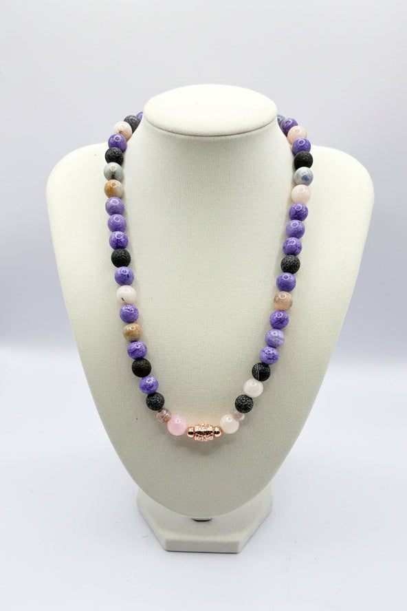 AMETHYST GEMSTONE NECKLACE