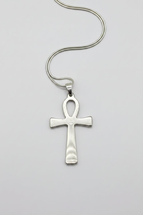 Silver Ankh necklace
