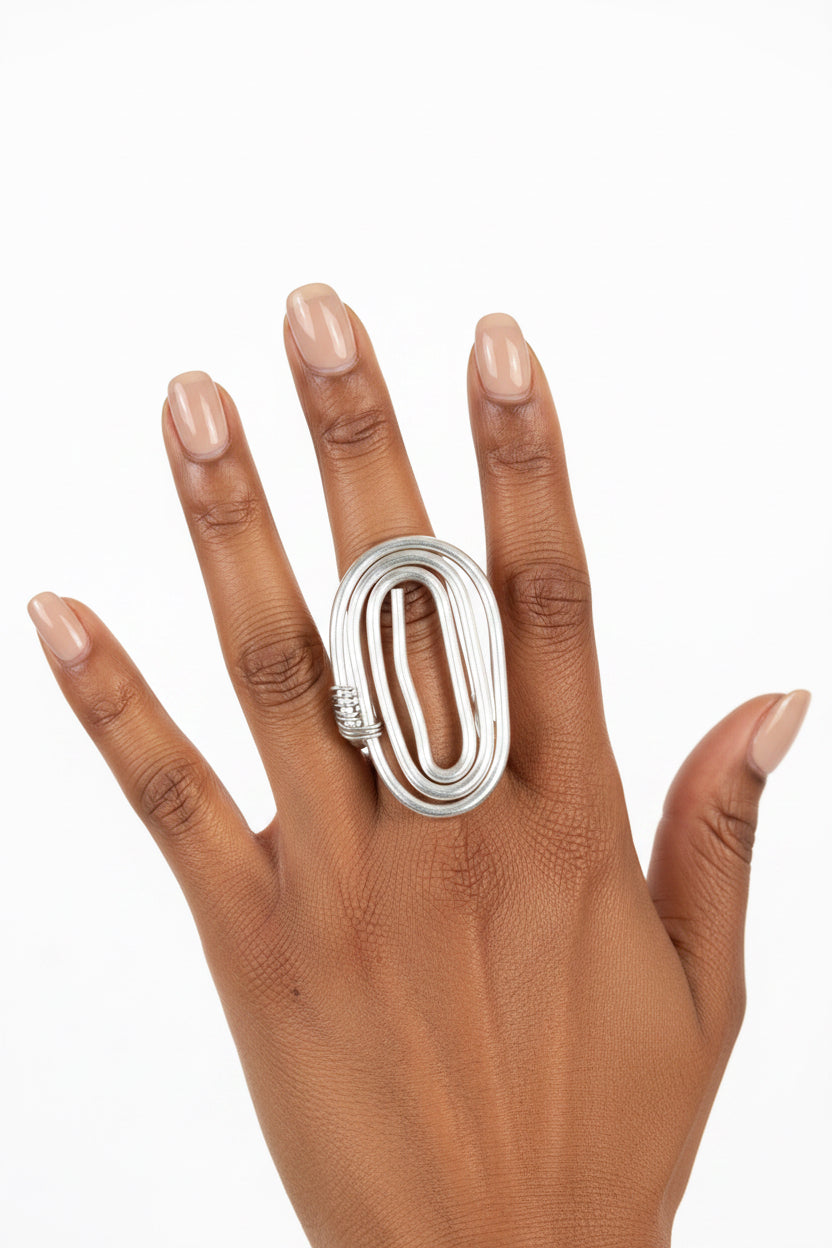 Handcrafted Wire Wrap Statement Ring