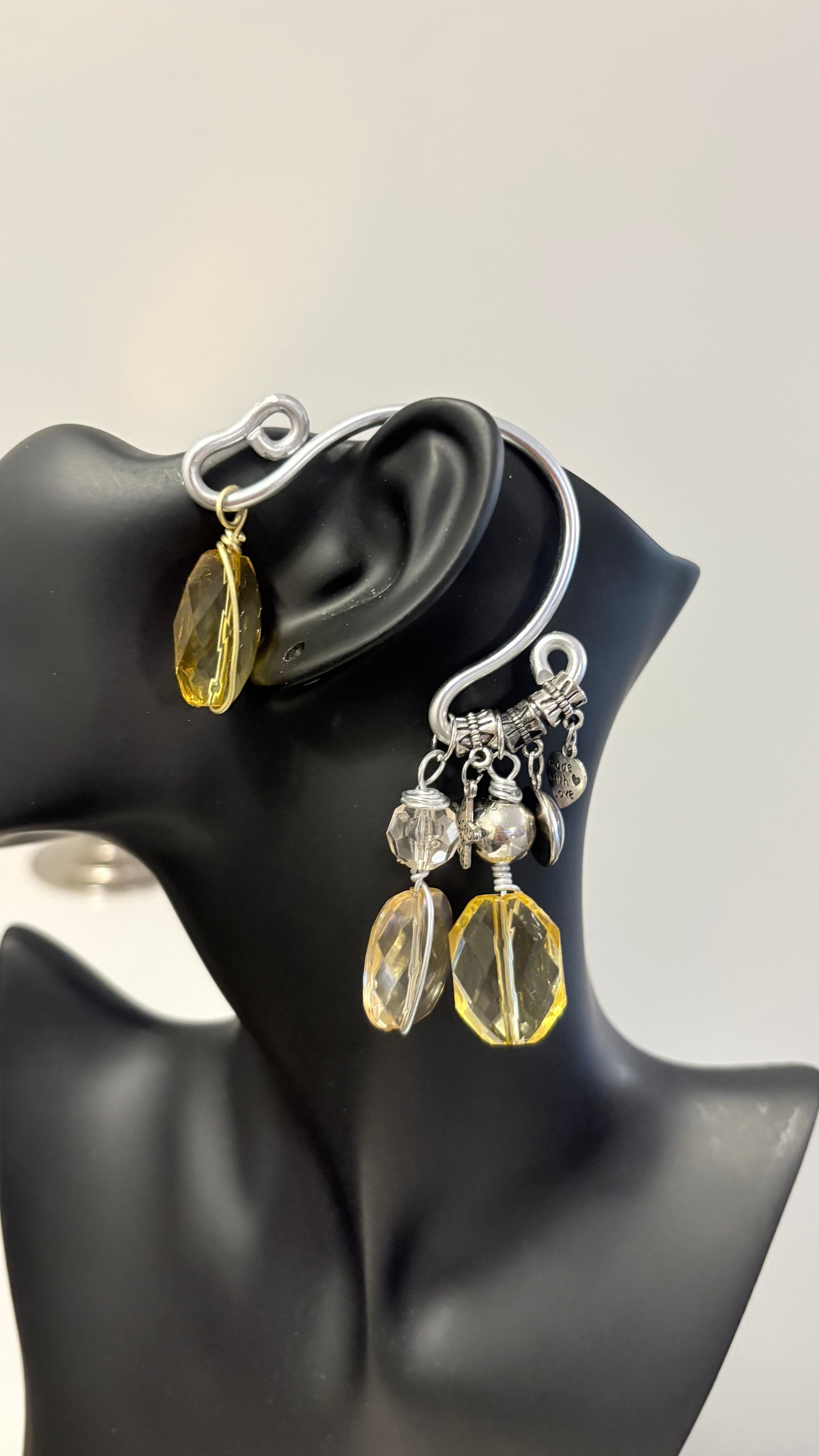 Adjustable Silver Wire Ear Cuff