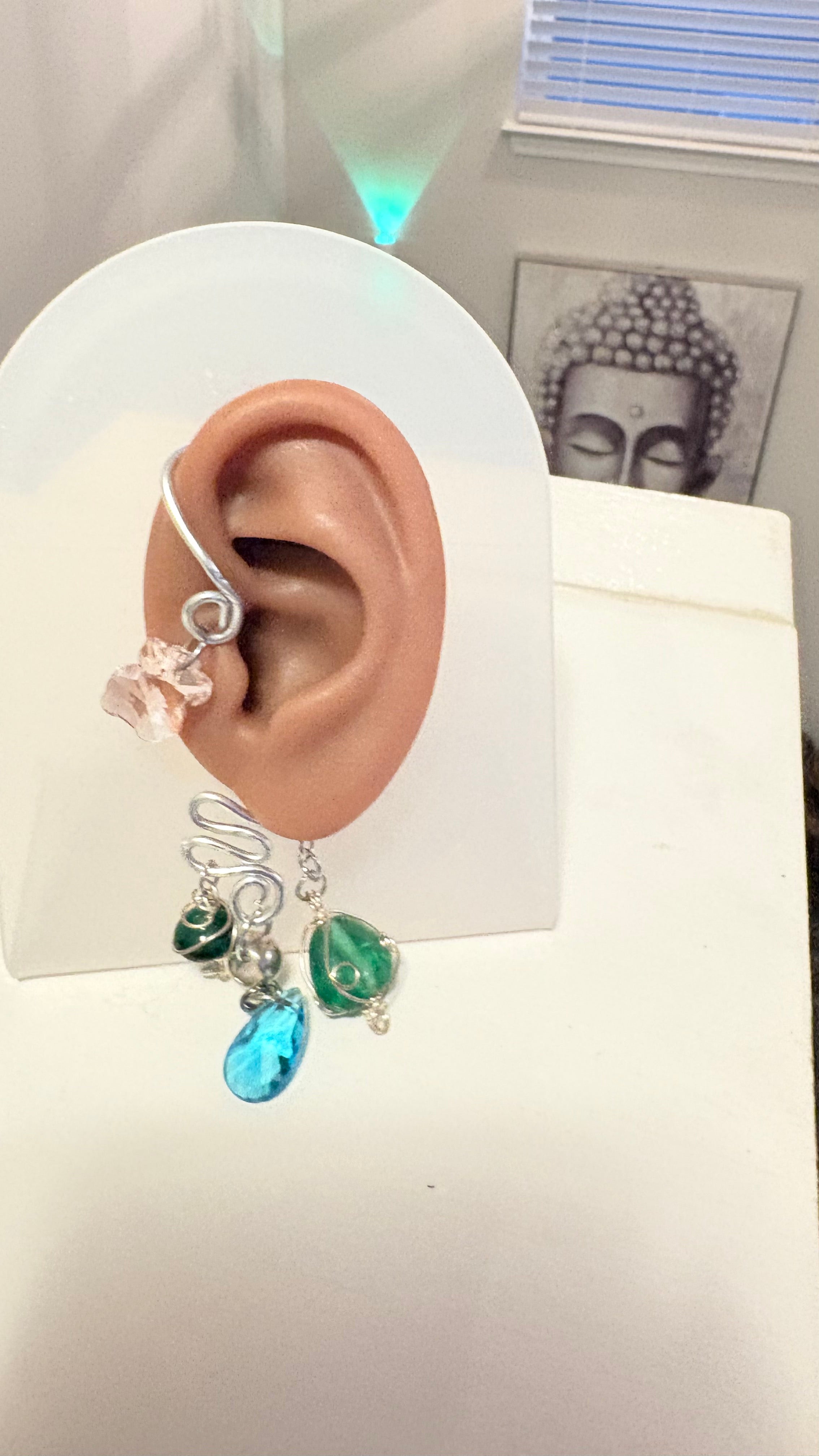 Adjustable Silver Wire Ear Cuff