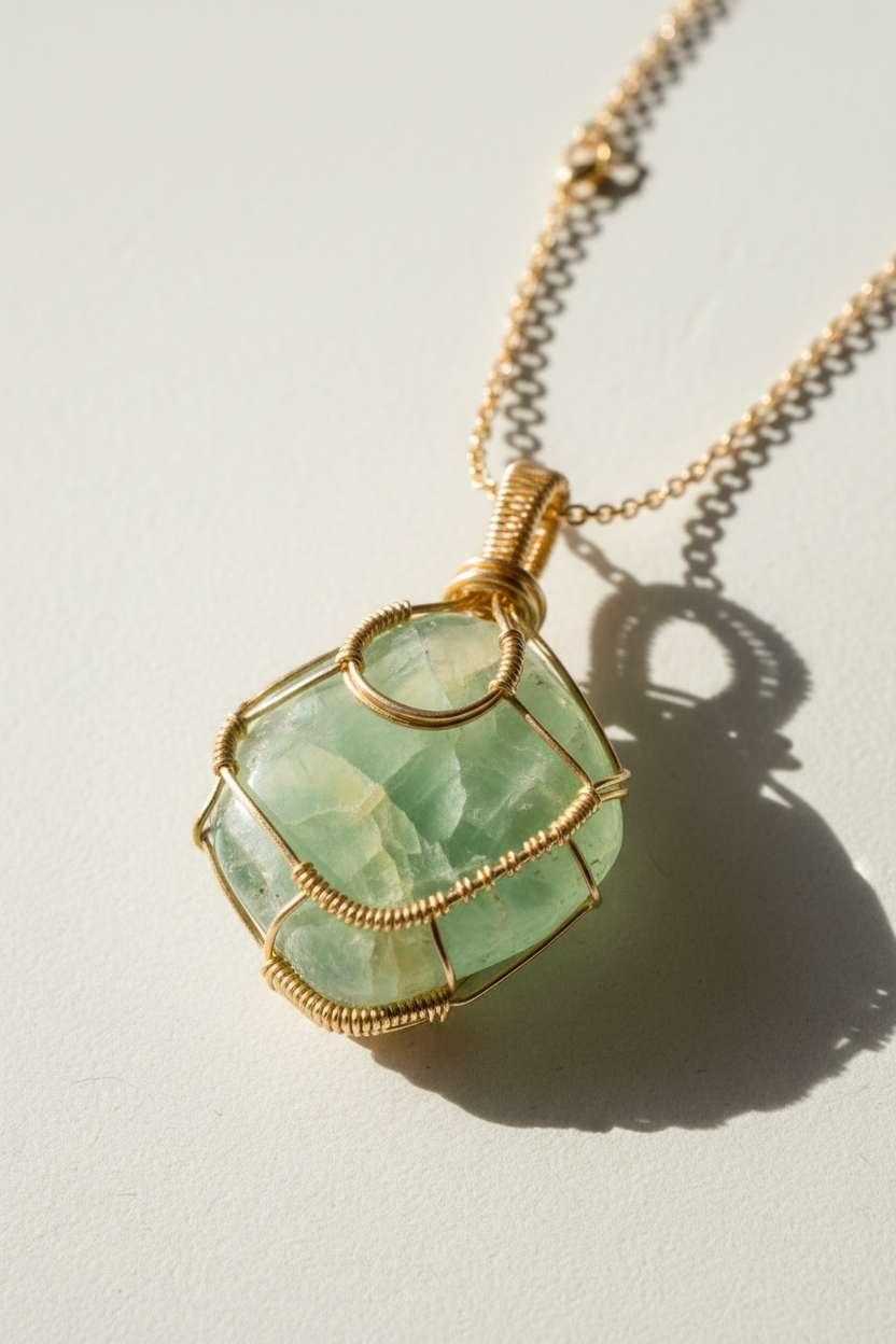 Crystal Amazonite Necklace